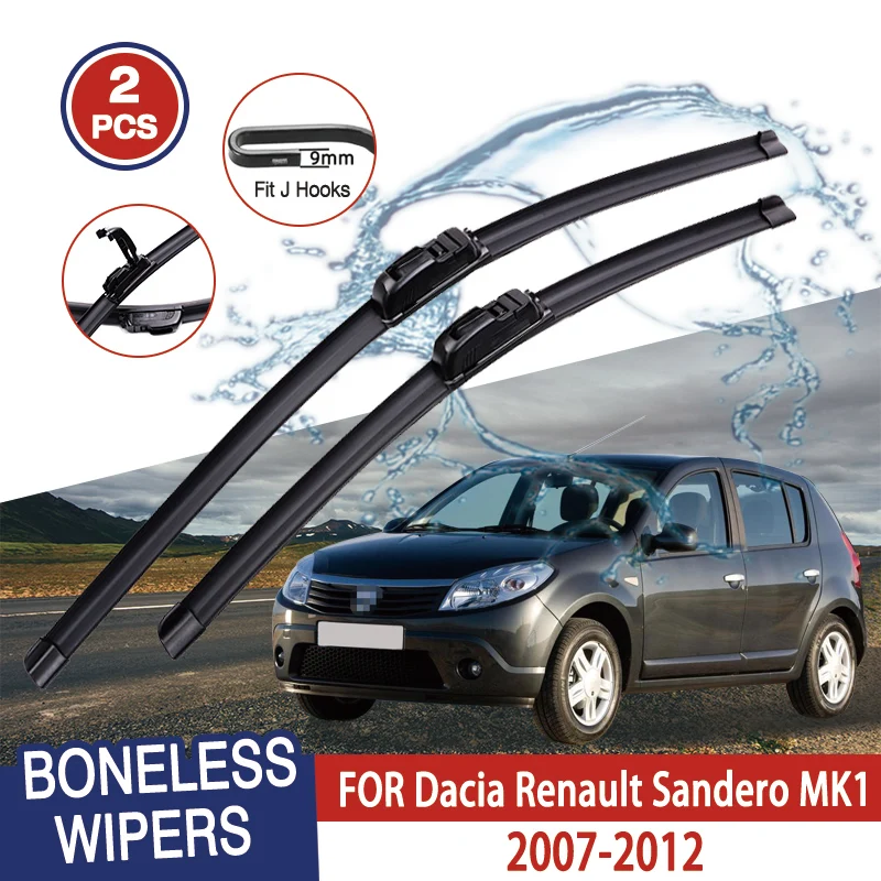 Pre Dacia Renault Sandero MK1 2007-2012 Zmiešanie čelného skla