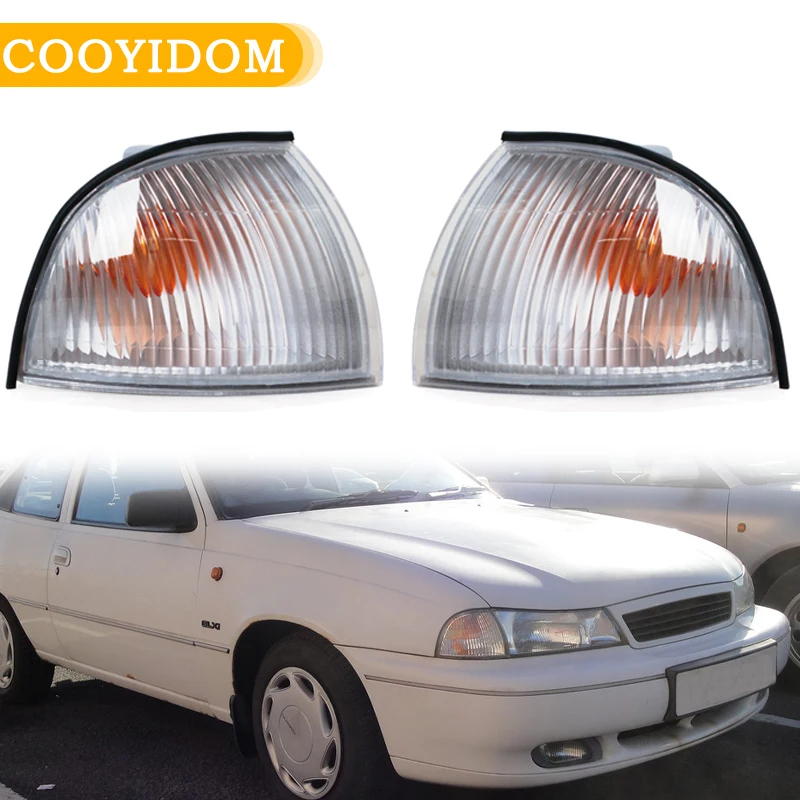 Pre Daewoo Nexia Cielo 1995 1996 1997 1997 Indikátor predného rohového svetla svetlometový svetlo so širokým svetelným žiarovkou Autrodové príslušenstvo 96175349