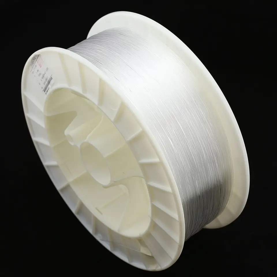Pre dekoráciu svetla Clear PMMA Optické vlákno Fiber Fiber Fiber Fiber Optics 0,75 mm/2700 m Flexibilný drôt