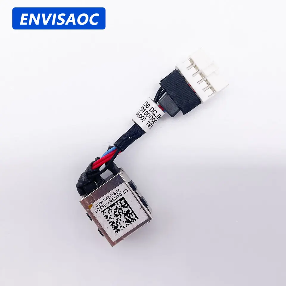 Pre Dell Latitude 7240 E7240 7250 E7250 NAPOHOP DC Power Jack DC-in nabíjací kábel 04W9NY