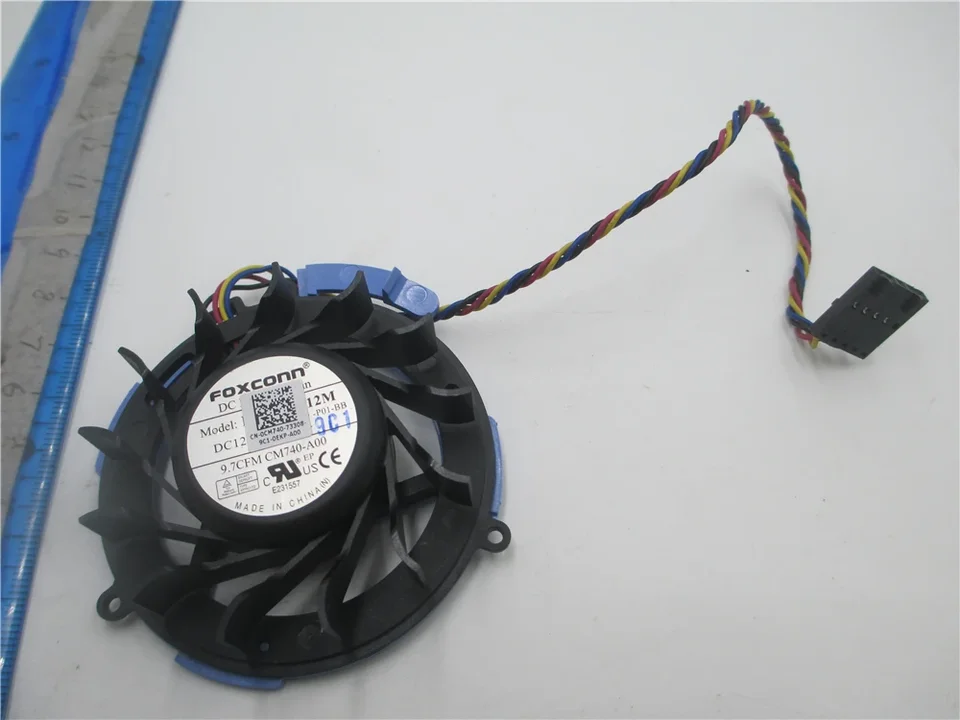 Pre Dell Optiplex 740 745 755 760 PVB060E12M -P01-BB CM740-A00 Fan DC12V 4-Wire 5-Pin DFB601612MA0T F7S5 NY290 BN06015B12H