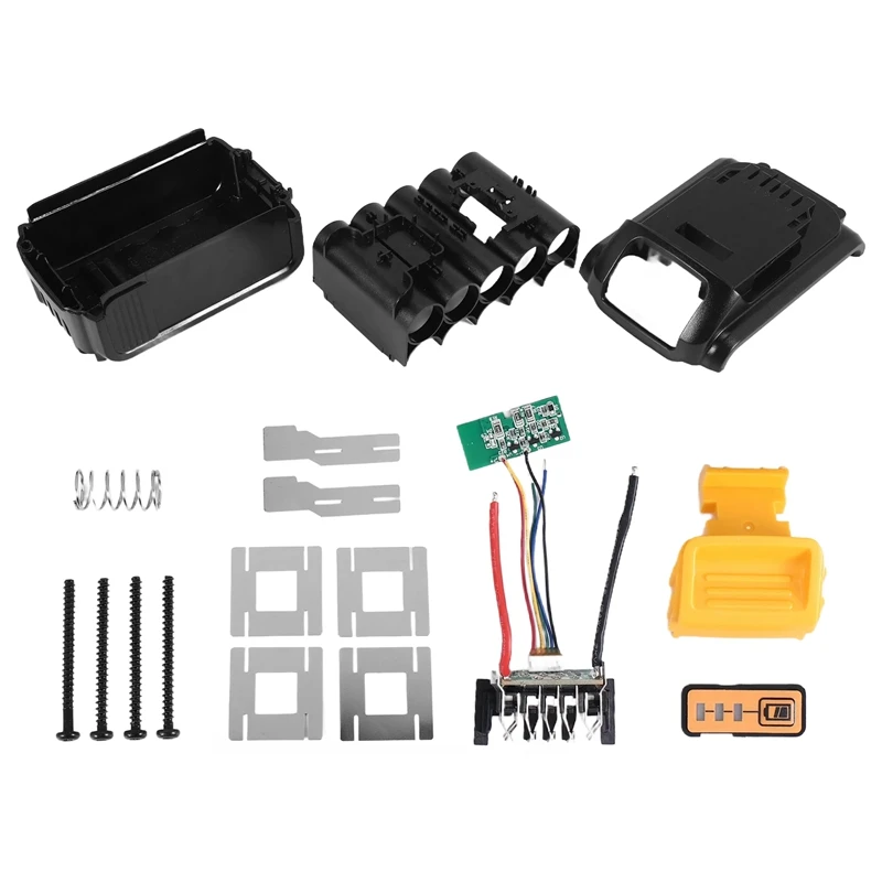 Pre DeWalt 10 Core 18V/20V Li-Ion Battery Exual Plast Súprava DCB180 Li-Ion Battery Shell (bez batériovej bunky) -hdl