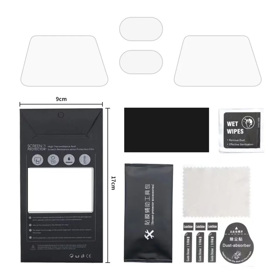 Pre DJI Flip Dron Drone Tvrdený film Radar Anti-Scratch HD Full-WRAP Protective Film