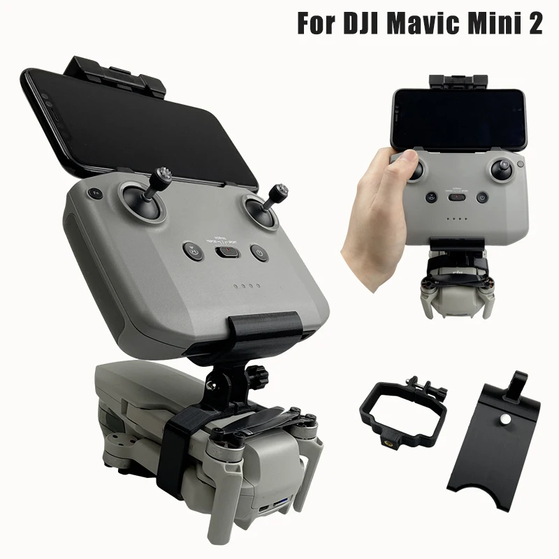 Pre DJi Mavic Mini 2 drony Gimbal Stablizer ručný držiak pozemného držiaka diaľkového ovládania diaľkového ovládania držiaka Mount Triod Accessories Kit
