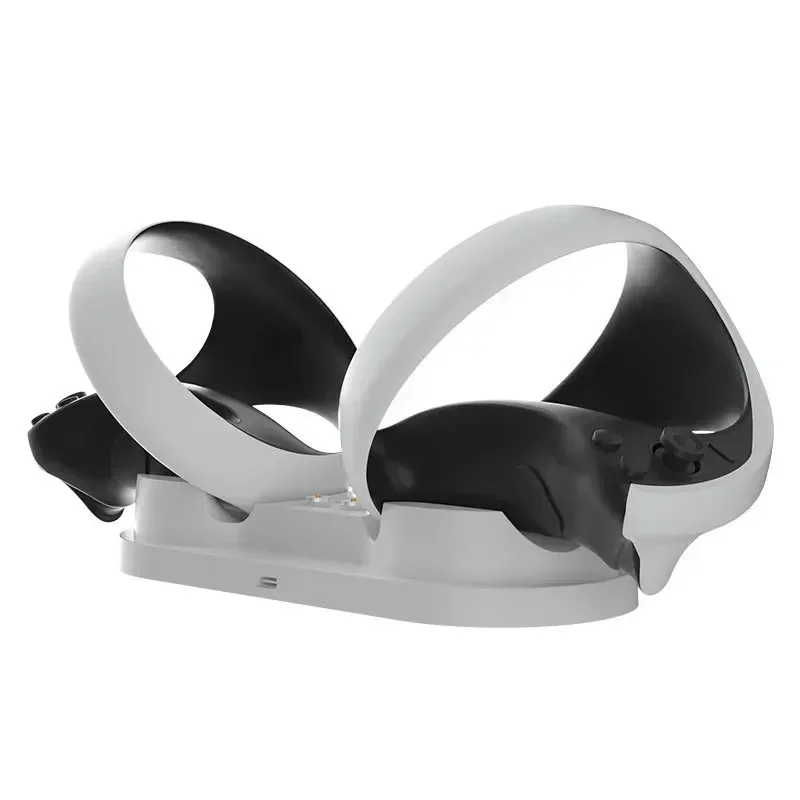Pre Dock nabíjania ovládača PS VR2 s prevenciou pádu na nabíjačke RGB pre prevenciu pádu pre okuliare PS5 VR2 VR