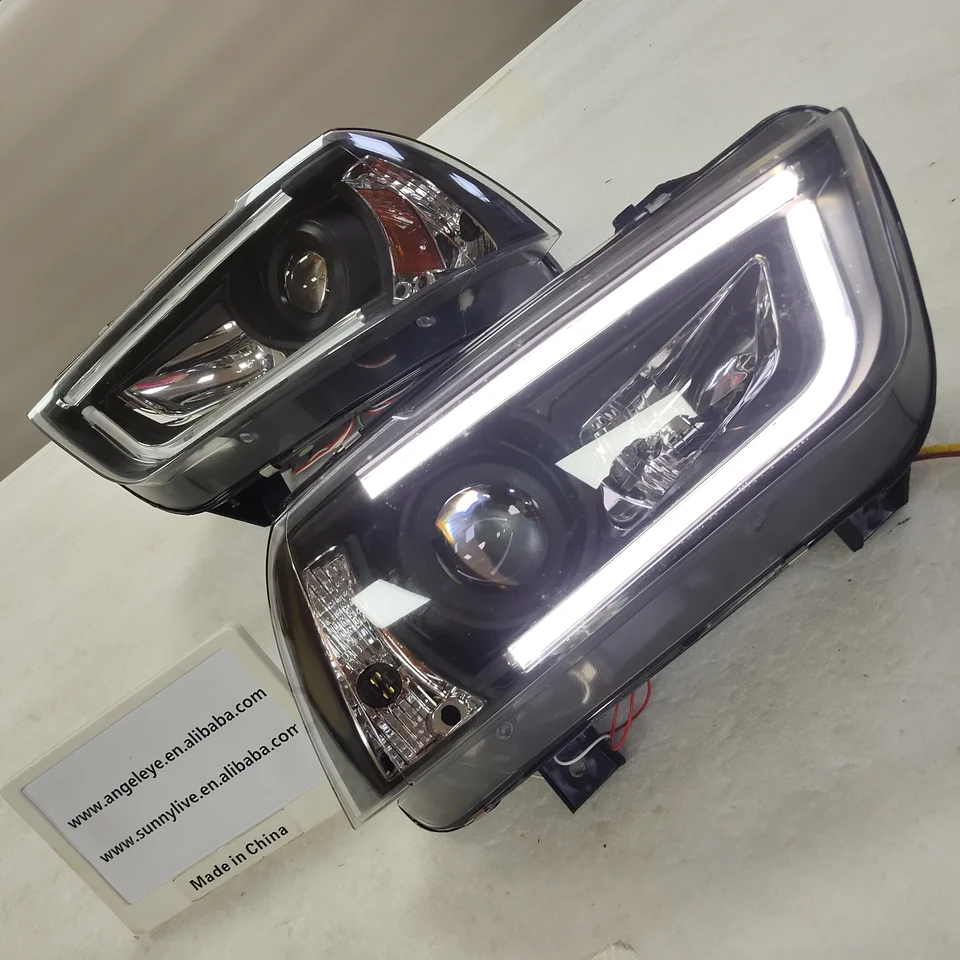 Pre Dodge Charger LED svetlomety LED pásmové lampy LED BLACK BLACK 2011-2014 YZ