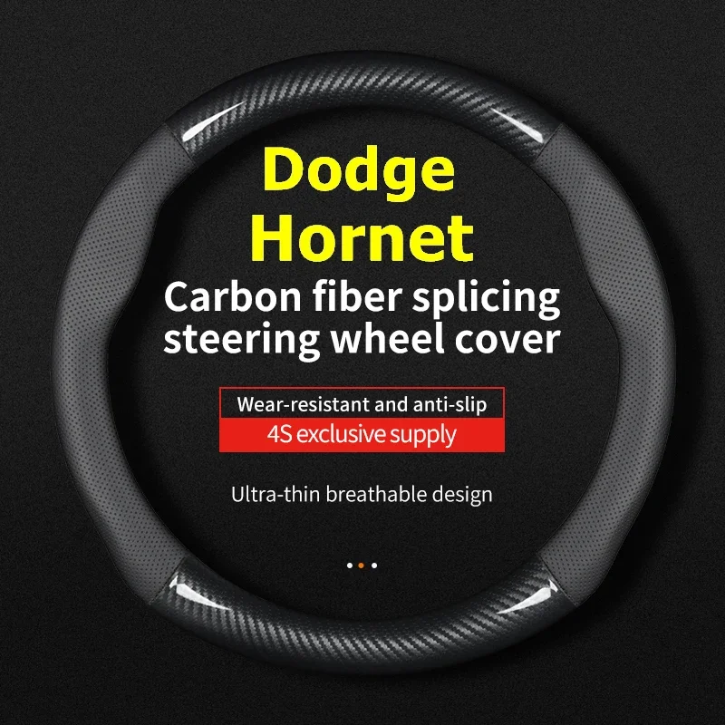 Pre Dodge Hornet volant kryt kožené uhlíkové vlákno Fit GT GLH Blacktop 2021 2022 2023