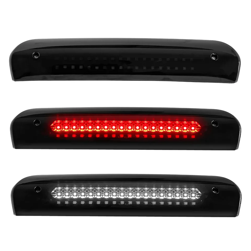 Pre Dodge Ram 2500/3500 03-09 Stop červené biele svetlo Dym Dym Zadná lampa pre Dodge Ram 1500 02-08 Tretie brzdové svetlo
