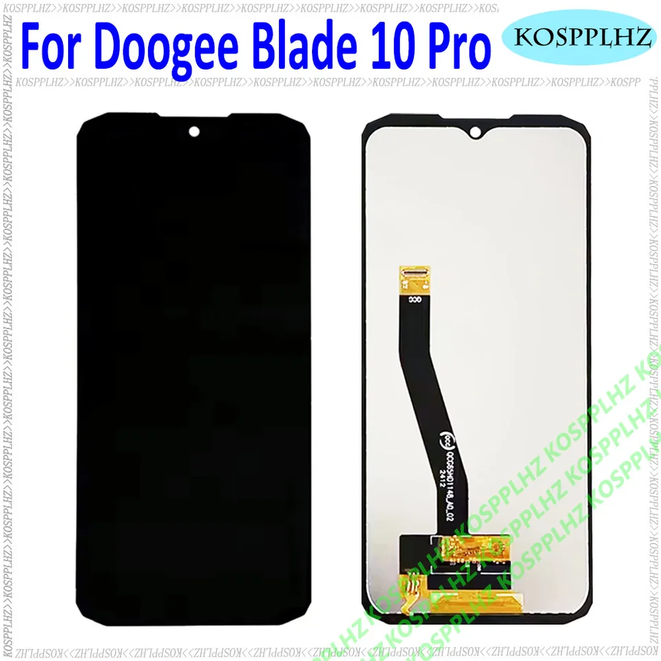 Pre doogee Blade 10 Pro Mobilný telefón LCD dispaly Blade10 Pro LCD Screen Screen Sensor Glass Výmena