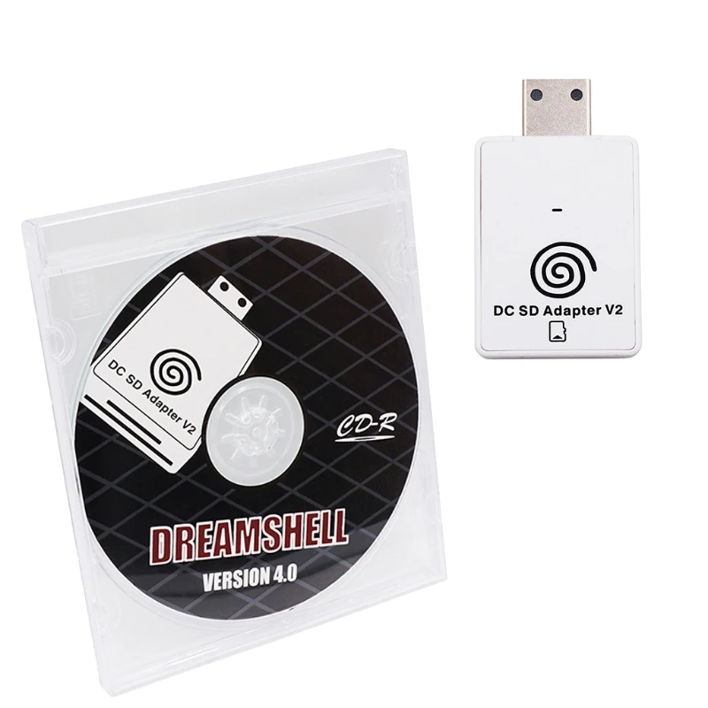 Pre Dreamshell V2 pre čítačku kariet DC Game Console pre SEGA pre Dreamshell Drop Shipping