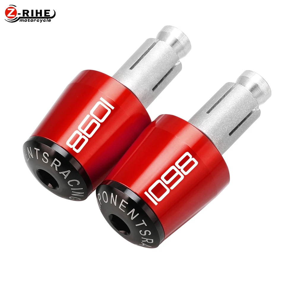 Pre Ducati 1098 1098S 1098R 1198 S/R 2007 2008 Motocykel 7/8 '' 22 mm rukoväte rukoväte koncovej čiapky na riadidlá koncové riadidlá