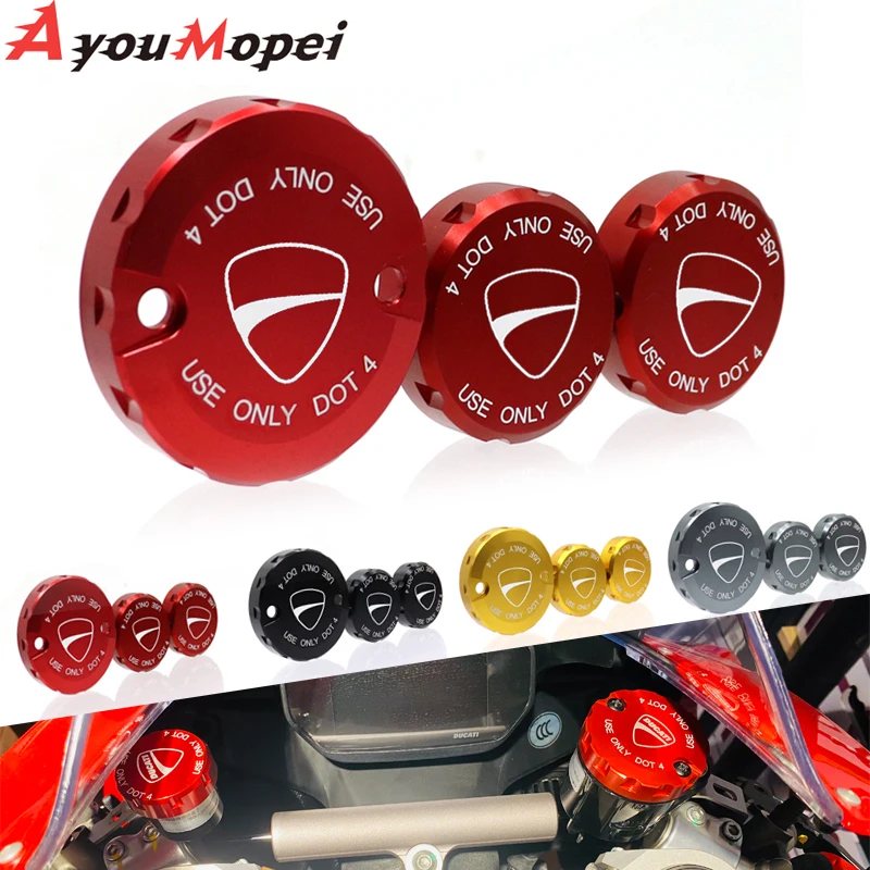 Pre Ducati 848/1098/1198/R/S 1299 1199 959 899 PANIGALE Superleggera predná brzdová spojka zadná brzdová kvapalina