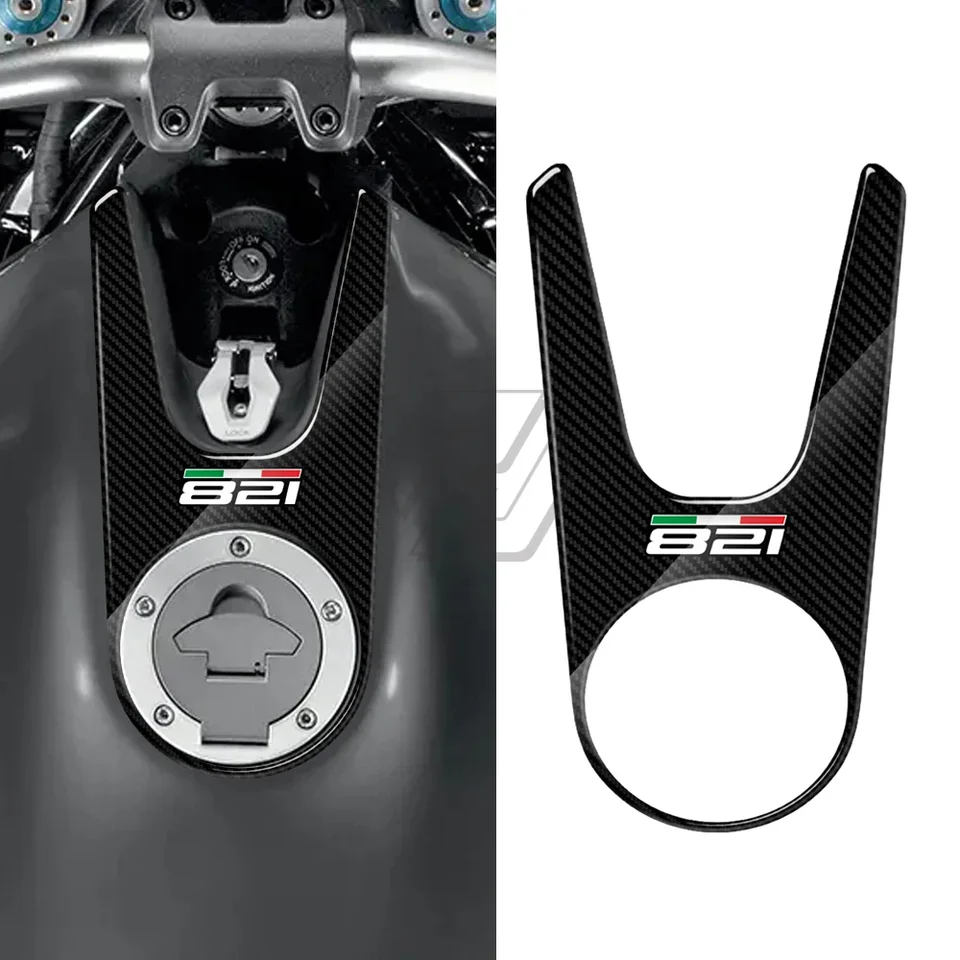 Pre Ducati Monster 821 2015-2017 3D chránič podložky na motocykel Plyn