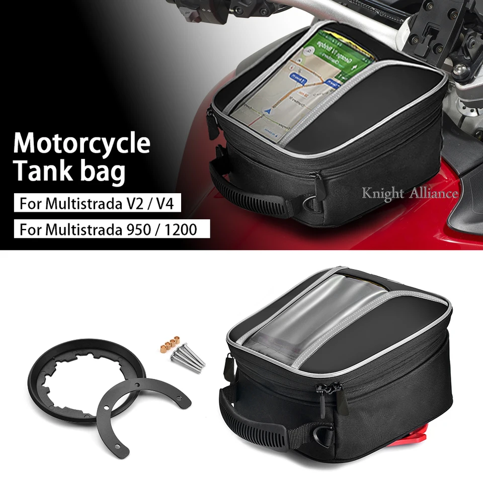 Pre Ducatl MTS Multistrada 950 950s Multistrada 1200 1200S V2 V2S V4 V4S Motorcycle Tank Bag Car Car Storage Navigation Bag