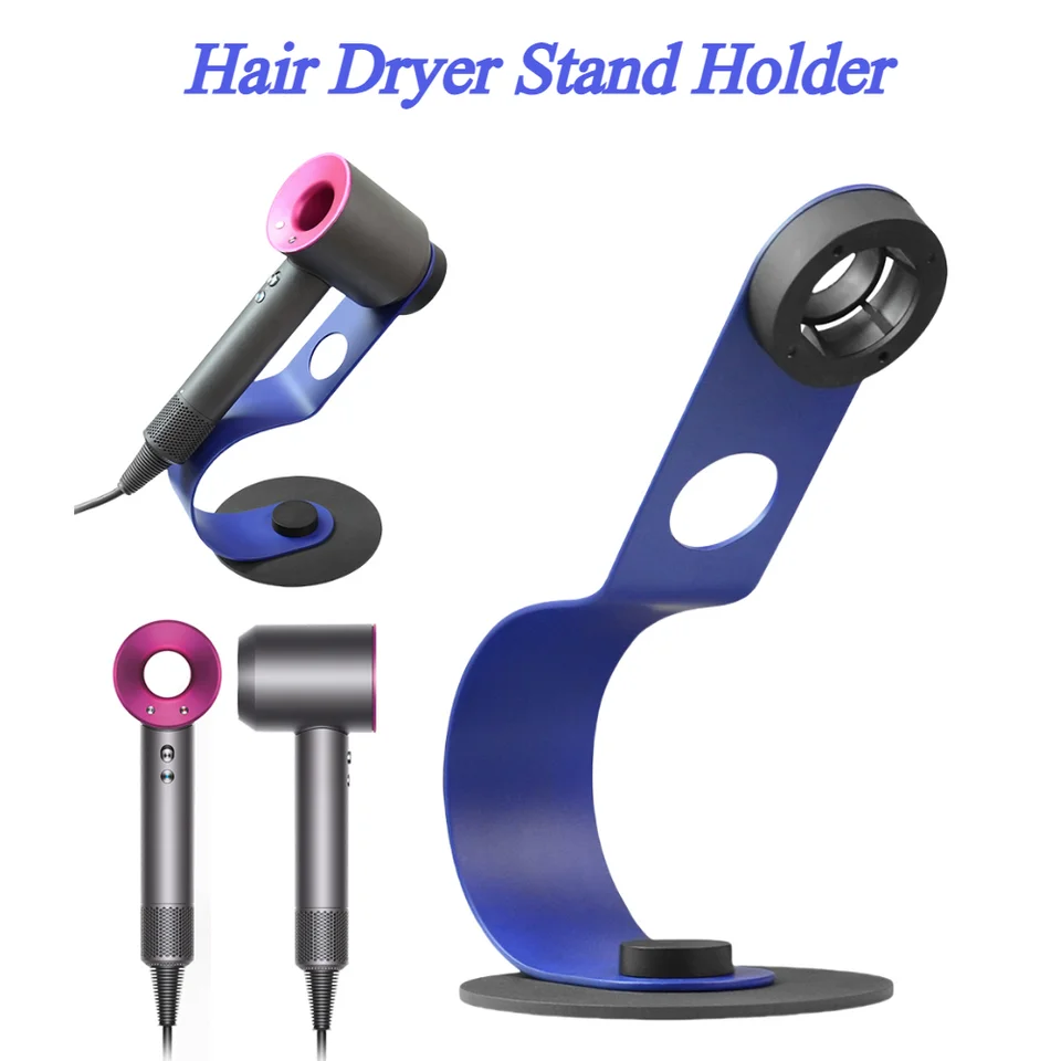 Pre Dyson HD08/HD15/HD16 Sušič na stolný stojan s modrými kovovými úložnými stojanmi pre domáce skladovanie série