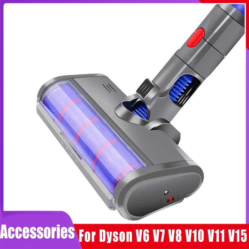 Pre Dyson V6 DC58 V7 V8 V10 V11 V15 vysávače Výmena podlahovej kefy Hlava Soft