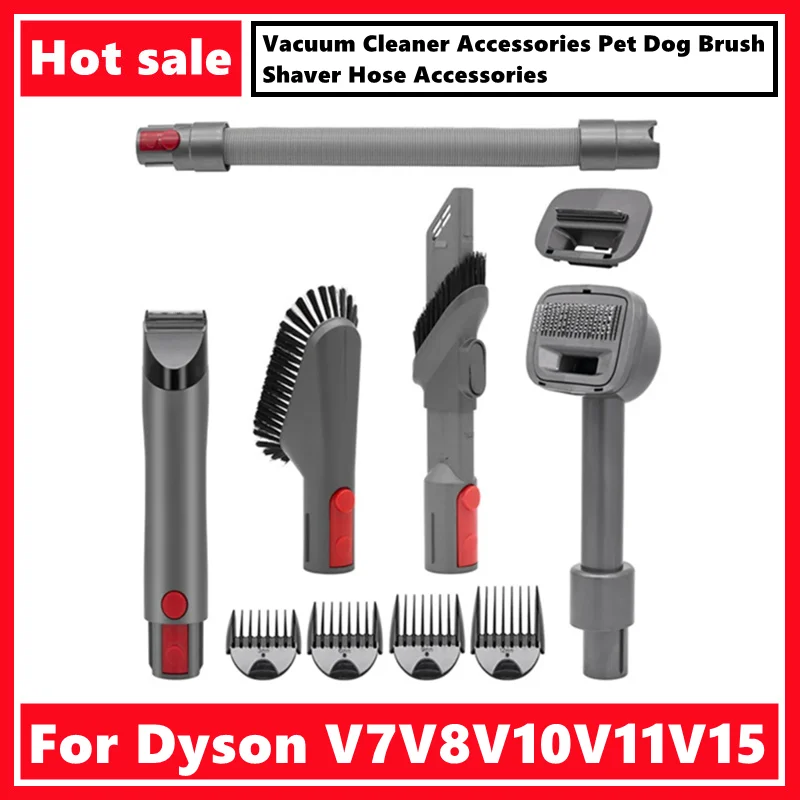 Pre Dyson V7V8V10V11V15 Vyslovené doplnky Pet Dog Brush Hades Hades Accessories