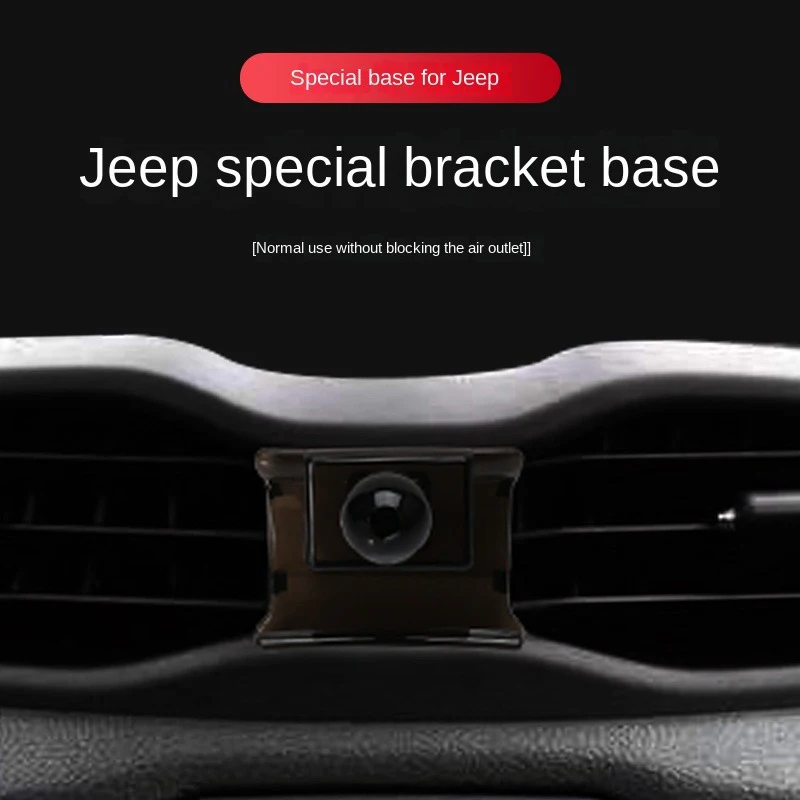 Pre džípovú základňu telefónu Bracket Mount Wrangle 2019-2022, Renegade 2016-2021, Grand Cherokee 2014-2018