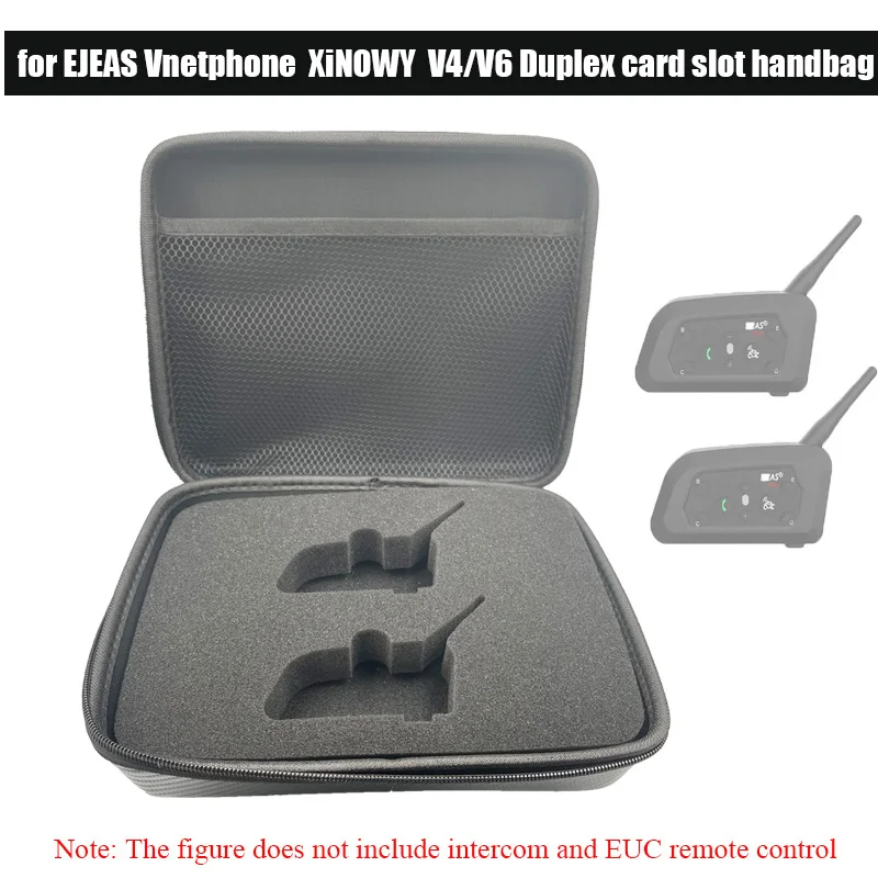 Pre EJEAS VNETPONT XINOWY V6/V4 Motocykel HEADSET HEADSET Intercom Bluetoothsoccer rozhodca Walkie-Talkie 2 slot na kartu slot karty