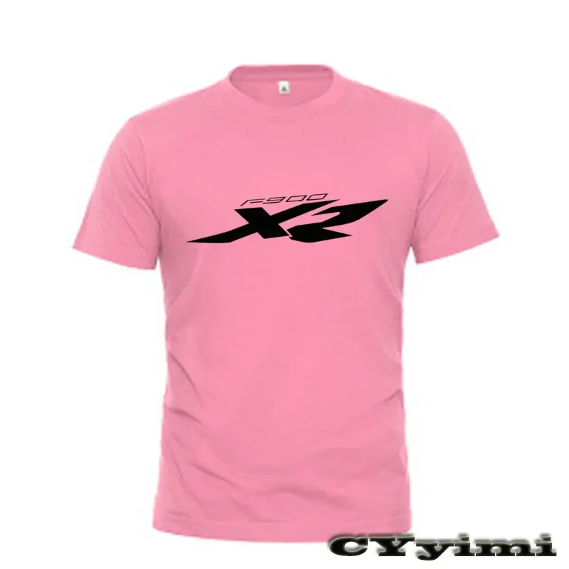 Pre F900XR F900XR T TRICHLE MEN NOVÉ LOGO THIRNE 100% bavlnené letné letné rukávy okrúhly krk Tees MESE