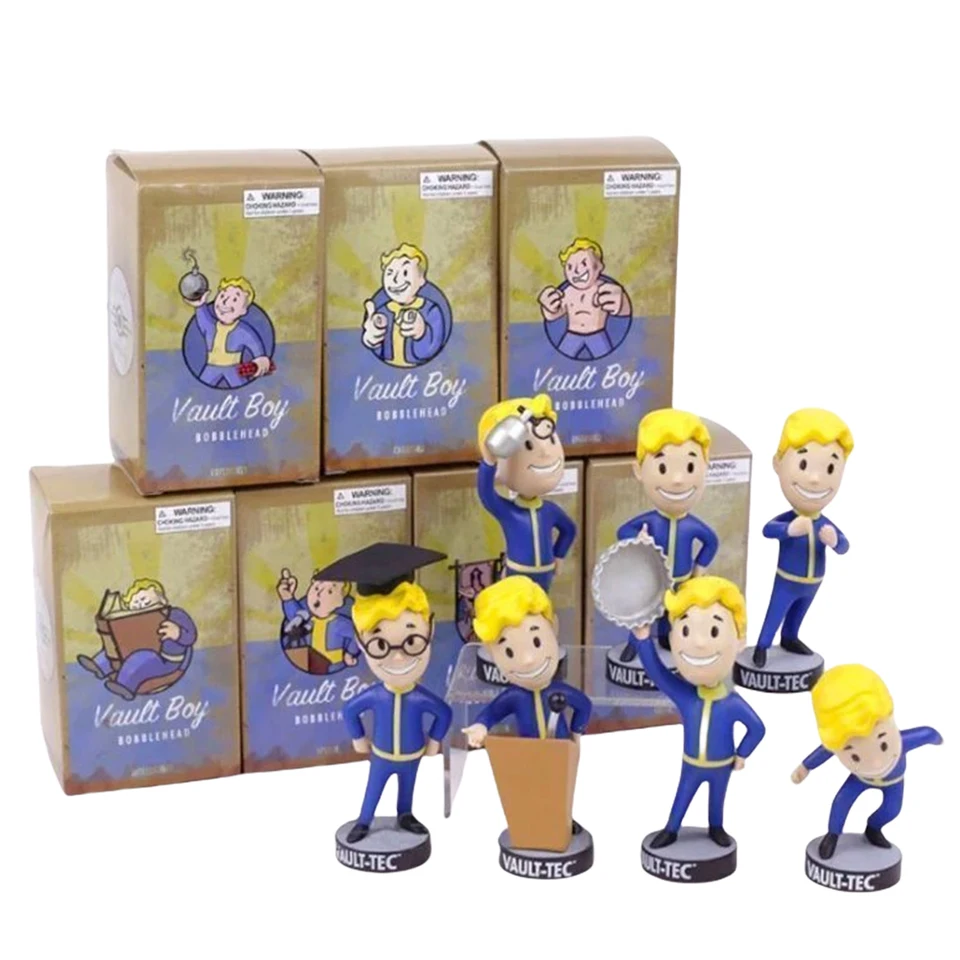 Pre Fallout 4 Vault Boy Bobblehead Gaming Anime figures Collective Model Model ornament anime socha deti deti hračky darčeky