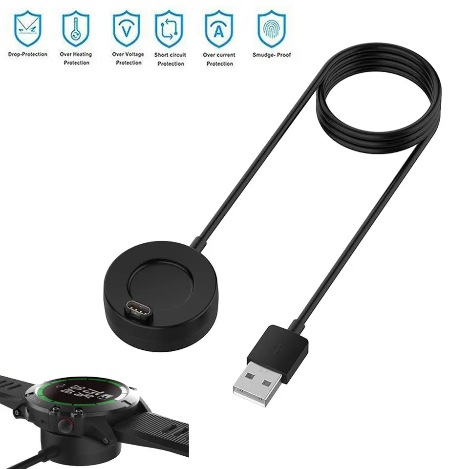 Pre Fenix ​​5/5S/5X Plus Plus nabíjacie kábel nabíjačku USB pre Garmin 6/6s/6x Pro Venu VivoActive 4/3 945 245 Quatix 5 Sapphire