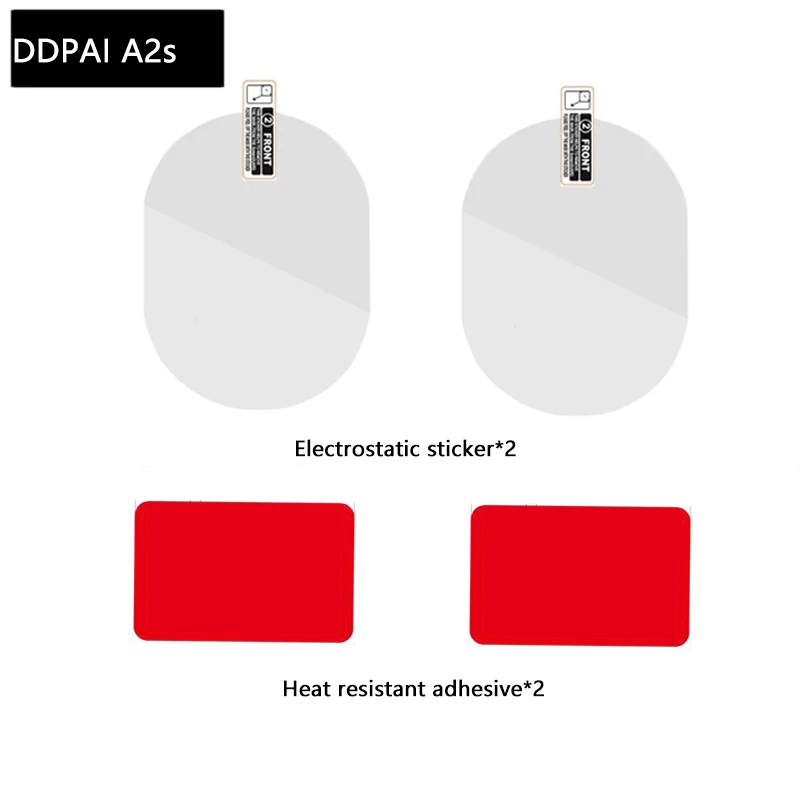 Pre film DDPAI A2S a statické nálepky vhodné pre ddpai A2S dvojité lepiace nálepky