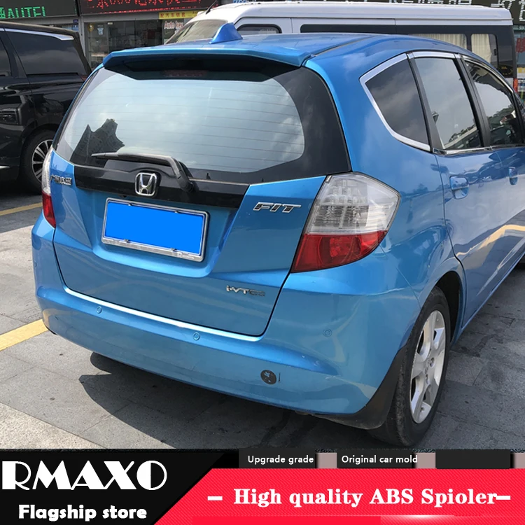 Pre fit spojler 2008-2013 Honda Jazz Xck Spoiler ABS Plastový materiál