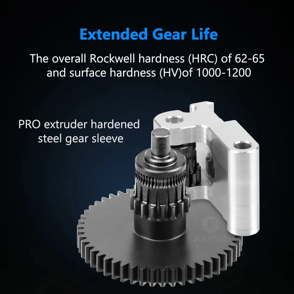Pre Flashforge Adventurer 5M Extruder 5M Pro CNC nanokoated Excusted Head Gear Kit Extruder Dual Drive Gear 3D diely