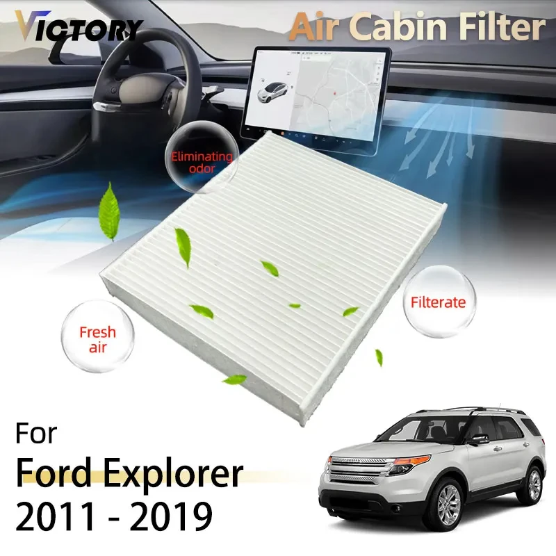 Pre Ford Explorer U502 2011 - 2019 2018 2015 3,5 l Accessorie PM2.5 HEPA Autofaličný filter Aktivovaný kartón AE9Z19N619A