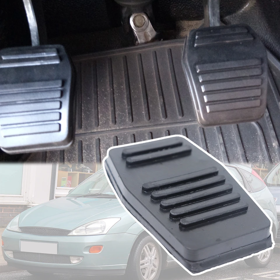 Pre Ford Fiesta MK5 2002 2003 2004 2005 2006 2007 2008 Transit Car Gum Gum brzda Clutch Foot Pedal Pad Cover Cover 6789917