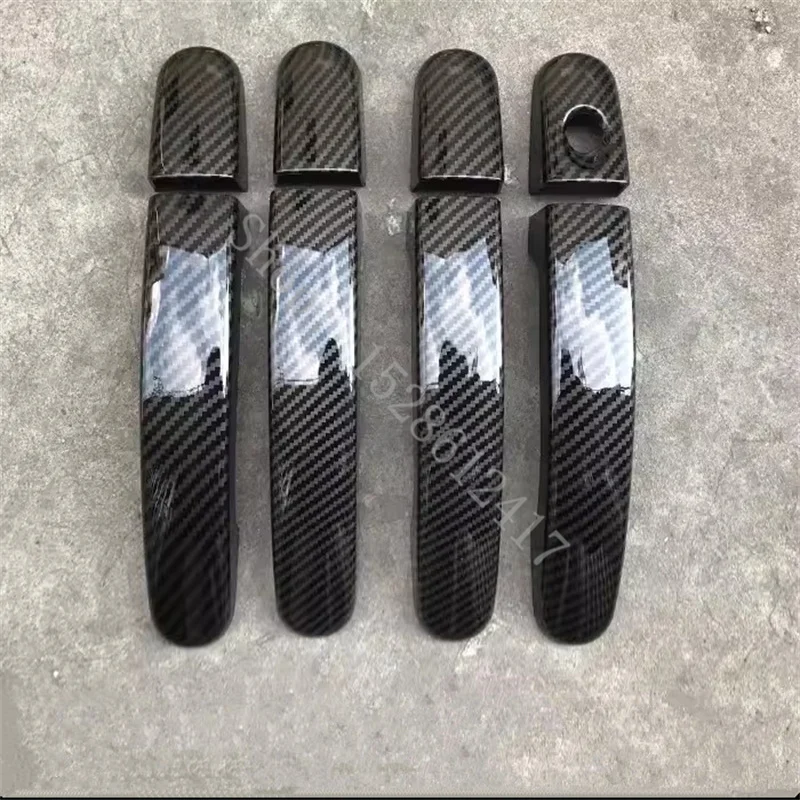 Pre Ford Focus 2 Focus 3 2005-2011 2012 2013- 2018 Kryt z rukoväte dverí Kryt rukoväte Kryty plastových imitácií uhlíkové vlákno