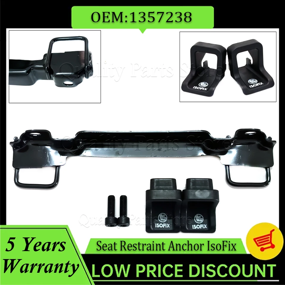 Pre Ford Focus MK2 2005-2010 4M51-613A08-AB Nové detské sedadlo Lastint Cott ISOFIF Montážna súprava 1357238