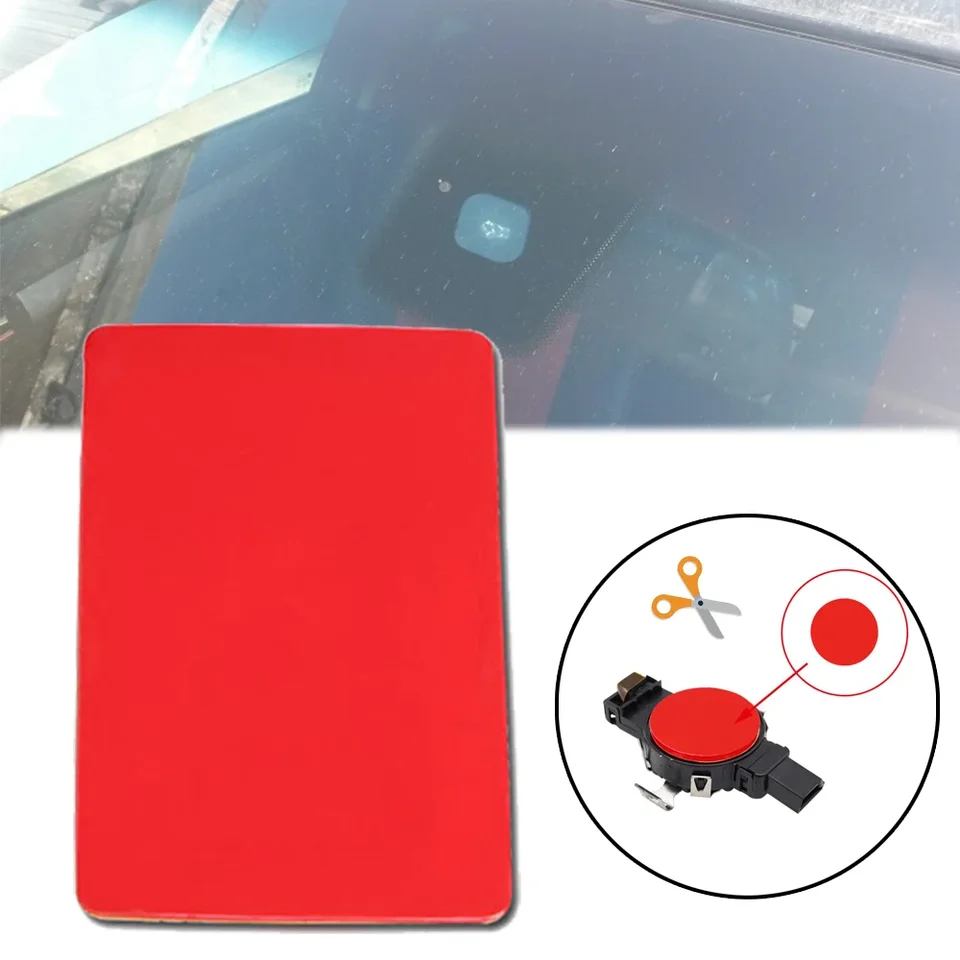 Pre Ford Honda Toyota Lexus Rain Light Sensor Gel Adhesive Film Silikón vankúš na vankúše Černé sklo Opravy viacúčelovej pásky