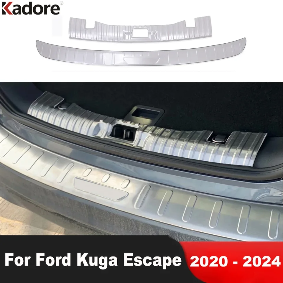 Pre Ford Kuga Escape 2020-2022 2023 2024 Oceľový automobil zadný kmeň nárazník Tin