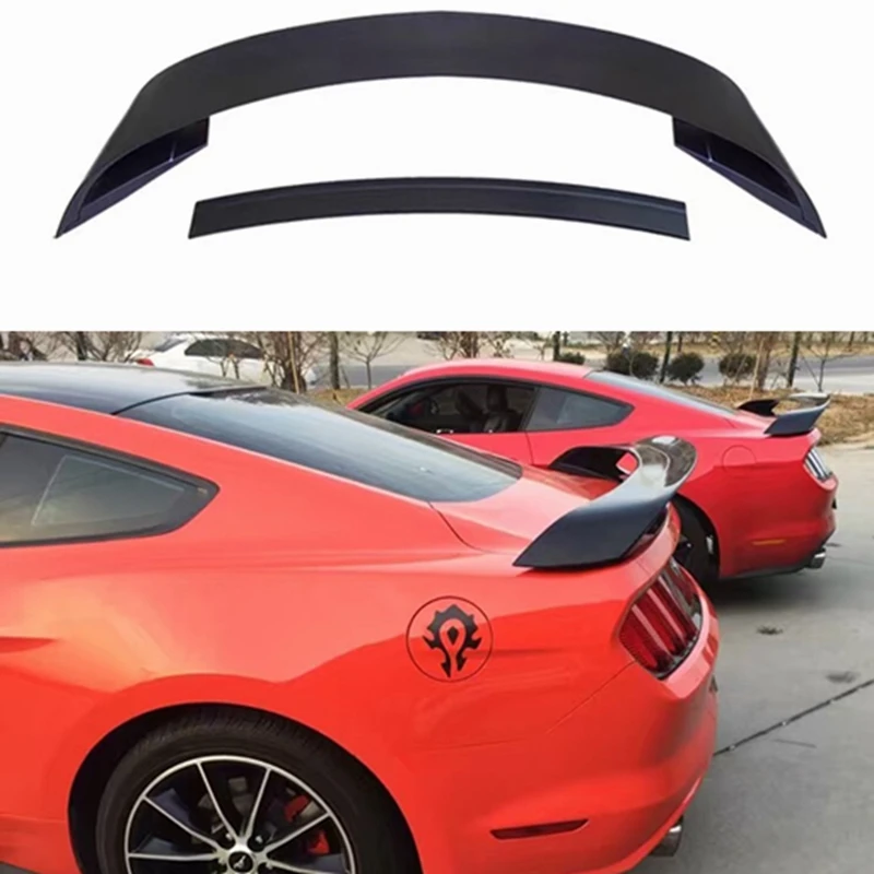 Pre Ford Mustang ABS Material Zadný kufrový spojler krídlo GT350 R Style 2015 2016 2017