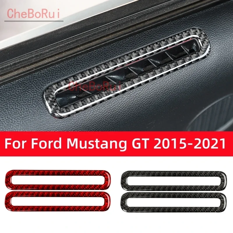 Pre Ford Mustang GT 2015-2021 Príslušenstvo automobilového vozidla Automatické bočné dvere Defogger vzduchový vetracími výstupný ráme