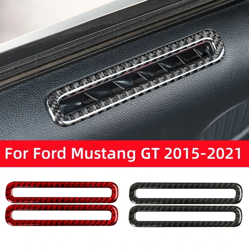 Pre Ford Mustang GT 2015-2021 Príslušenstvo automobilového vozidla Automatické bočné dvere Defogger vzduchový vetracími výstupný ráme