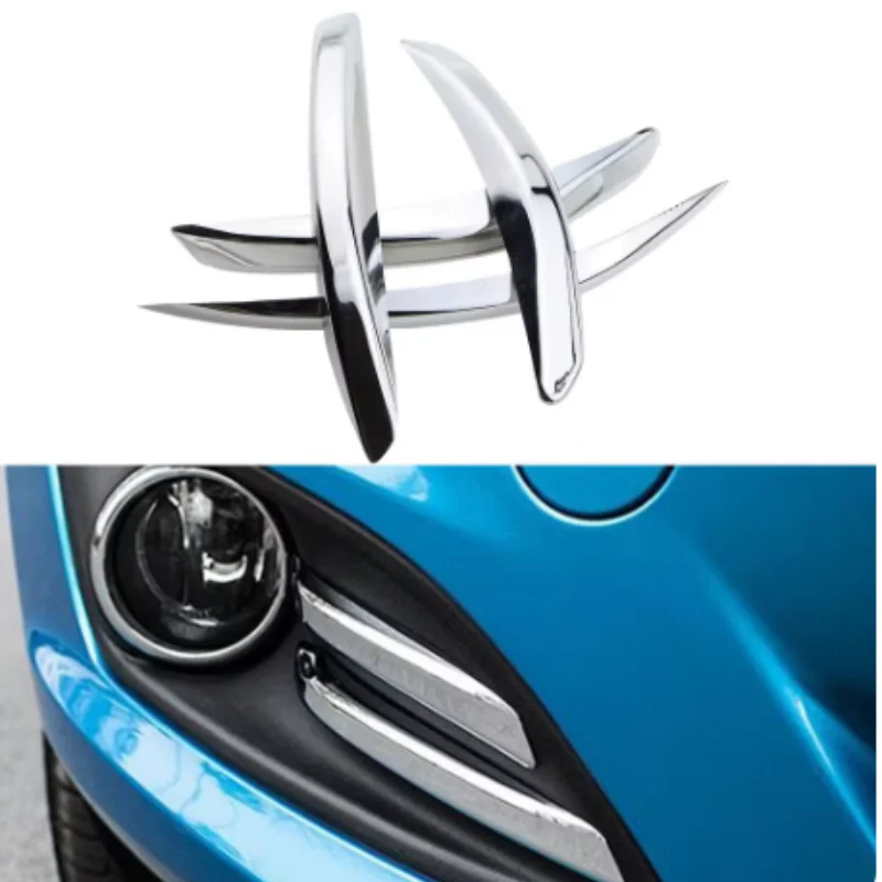 Pre Ford New Fiesta MK7 2014 2015 2016 2016 Svetlo Light Lights Light Lights Ozdobné ráme