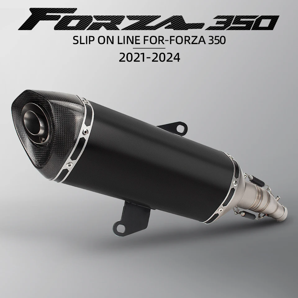 Pre FORZA350 NSS350 SILP na kompletnom systéme tlmiča výfukového plynu DB zabijak 470 mm 2021-2022