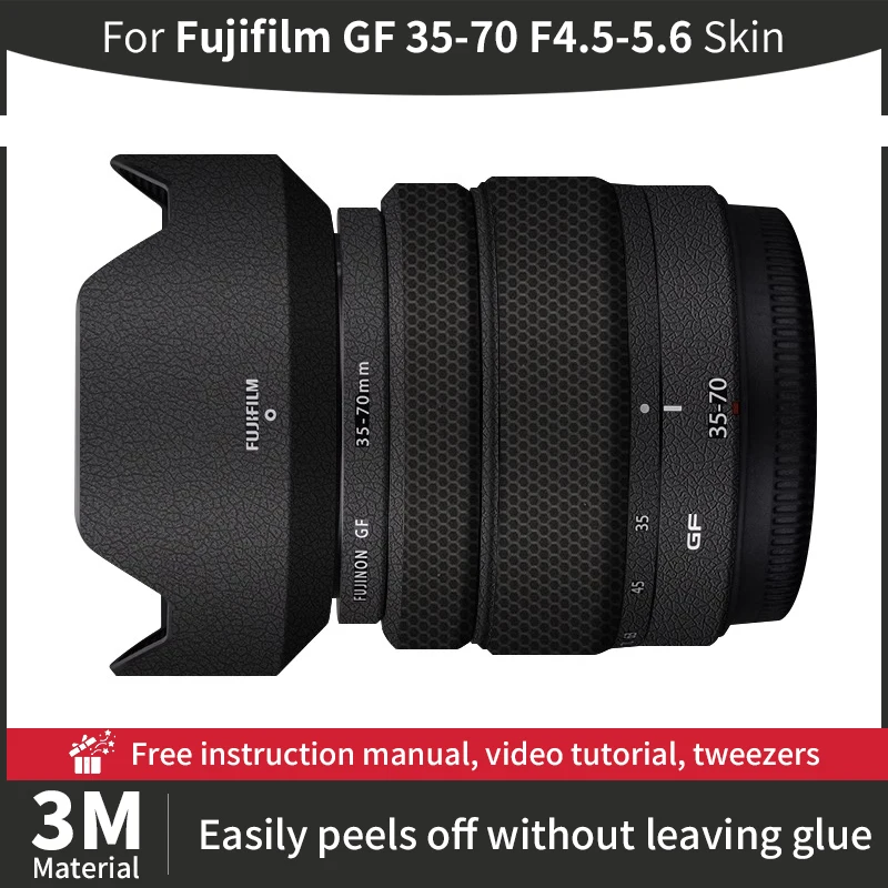 Pre Fujifilm 35 70 mm pokožka Fujifilm GF 35-70 mm F4.5-5.6 Objektív Skin Proti-Scratch Camera Camera Sticker Protect Film