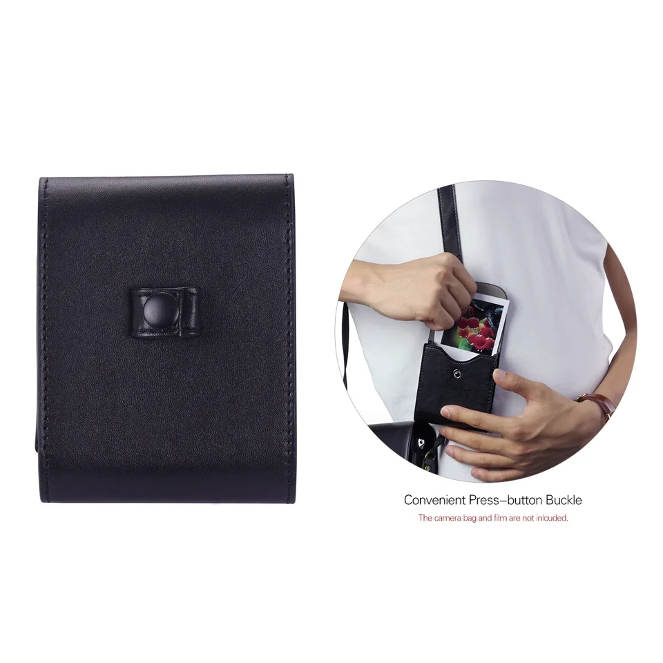 Pre fujifilm Instax Mini Film Bag Witerproof Pu Leather Storage Bag pre Fuji Square Sq20 Sq10 Sq6 Camera Pething Case Case Case