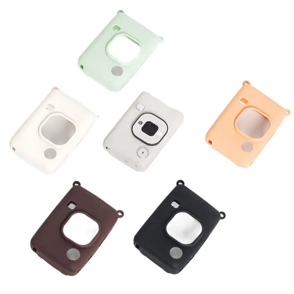 Pre fujifilm instax mini liplay príslušenstvo silikón ochranný kryt kryt kamery Coatoapa