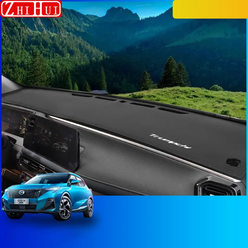 Pre GAC GS3 2024 GAC EMZOOM 2025 Styling Dash Mat Dashmat Dashboard Mater Dashboard Cover Sun Shade Dish doska kryt kobercov
