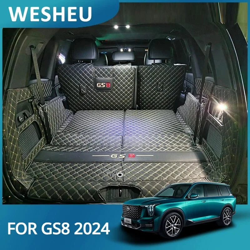 Pre GAC Trumpchi GS8 2024 коврик príslušenstvo automobil Ochrana Ochrana kožená podložka Modifikácia kryt Časť automatické príslušenstvo