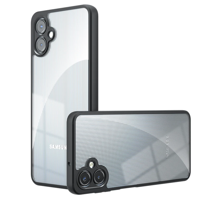 Pre Galaxy A06 Anti-Drop Air Bag HD Clear TPU PC puzdro, puzdro na matné PC pre Samsung Galaxy A06