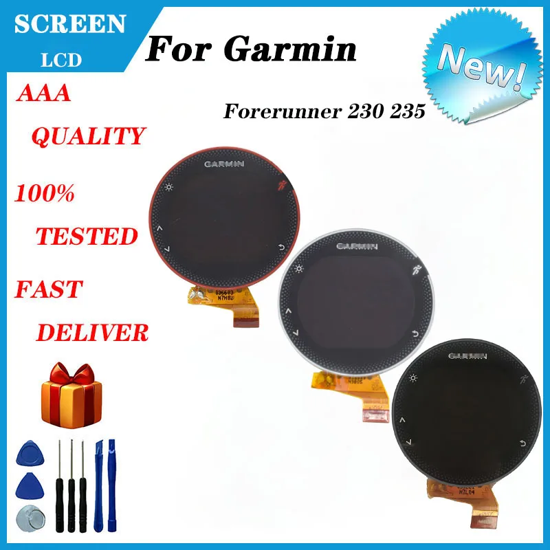 Pre Garmin Forerunner 230 235 LCD obrazovky Displej výmeny a opravy dielov