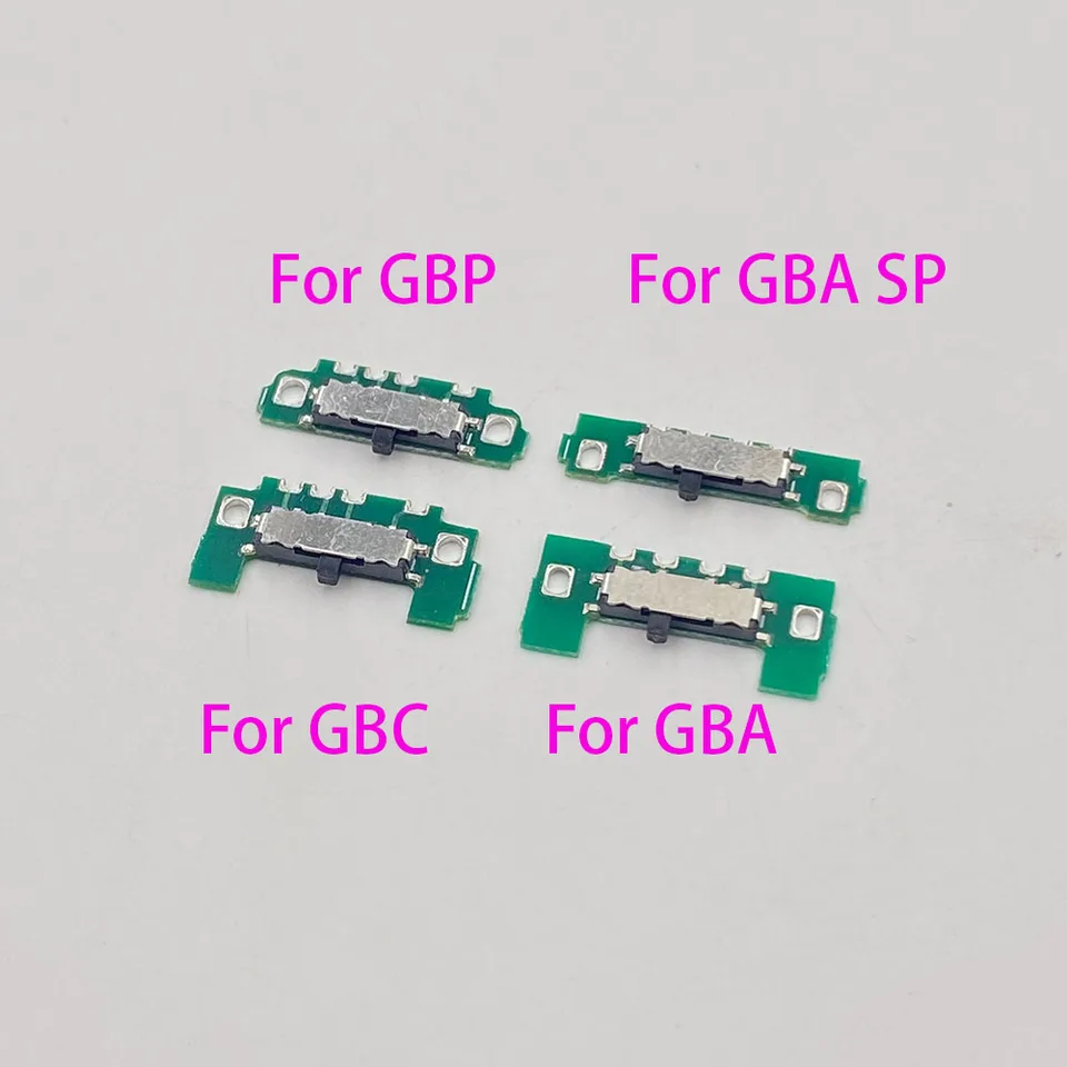 Pre GBA / GBC / GBP / GBA SP zapnutie tlačidla vypnutia prepínača pre GBA Game Boy Advance a Color & Pocket & SP Games Console