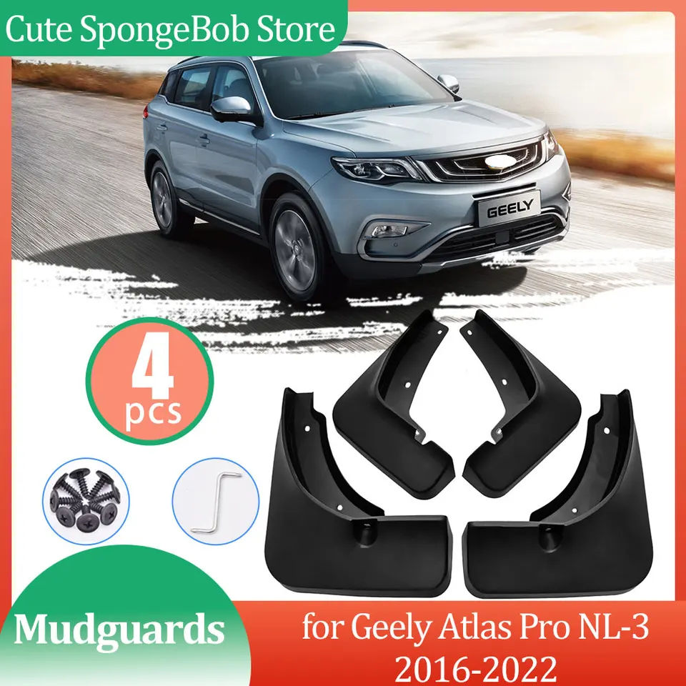 Pre Geely Azkarra Atlas Pro Belgee Proton X70 EMGRAND X7 SPORT 2016 ~ 2022 MADGUARDS MAD FLAP Fender Fender Flare Flap Splash Accessorie