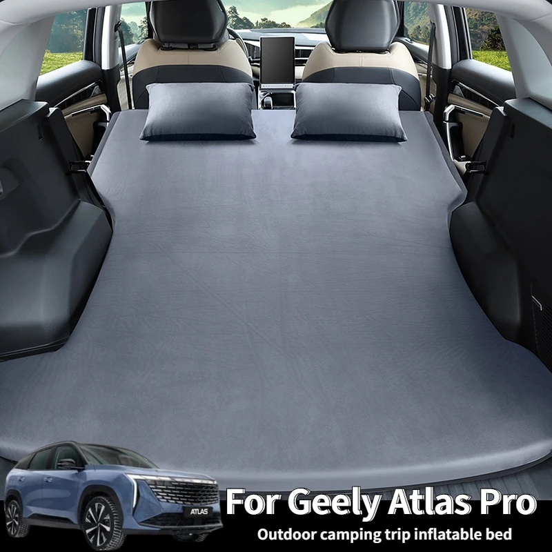 Pre Geely Boyue L / Atlas Pro Cestovné posteľ nafukovacie vzduchové matrace vonkajšie kempingové nafukovacie špeciálne semišové tkanina matrac